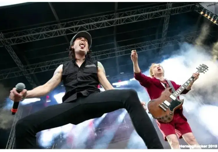 AC/DC tribute (United Kingdom) on stage