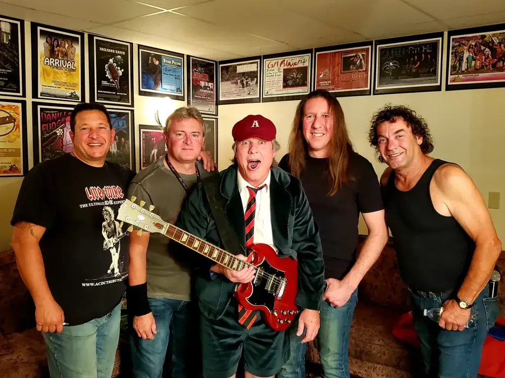AC/DC tribute (United States) on stage